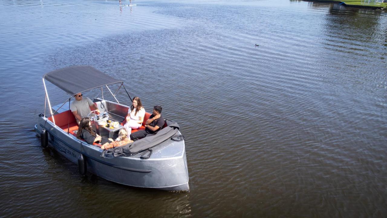 ホテル Jachthaven Nieuwboer ブンスホーテン エクステリア 写真